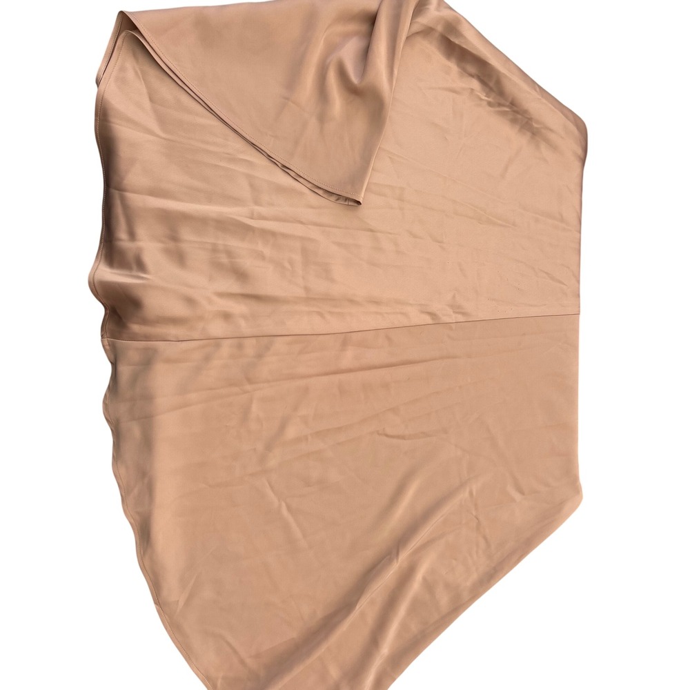 Banana Republic Womens Midi Skirt Pink Satin A-Line Blush Size 6 54023 - Picture 8 of 10